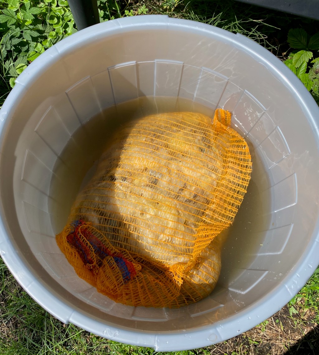 Experiments in cleaning&nbsp;wool